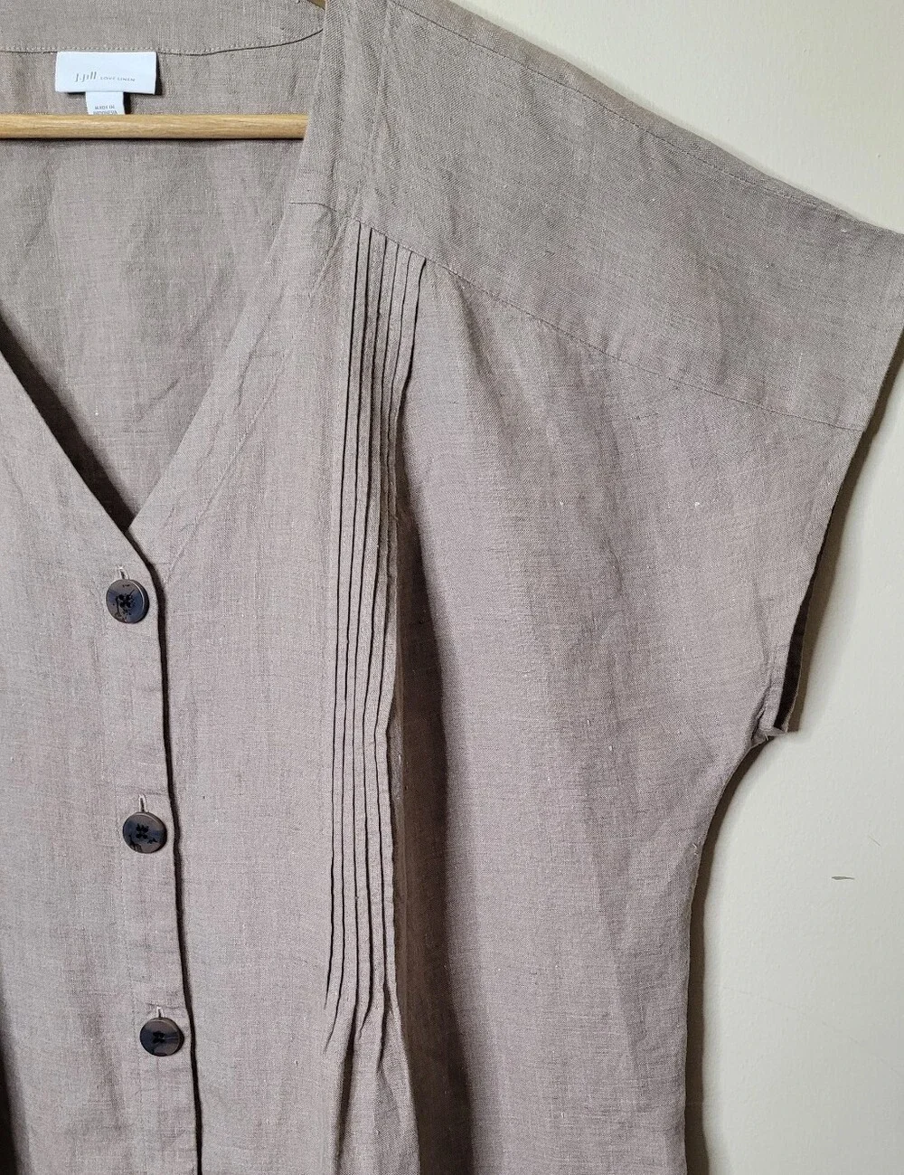 J. Jill Love Linen Tunic Dress - Picture 3 of 8